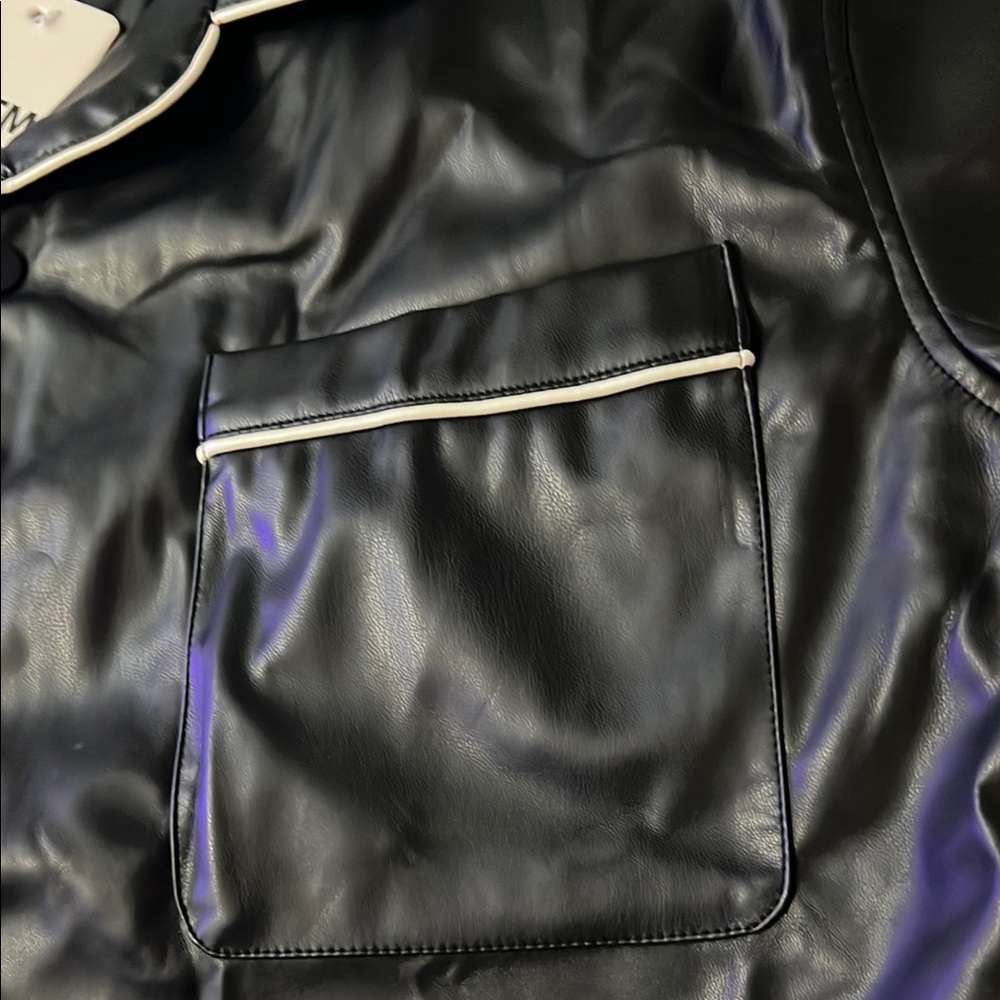 DOWNTOWN SHIRT EPTM VEGAN LEATHER - Picture 2 of 9